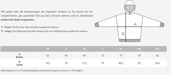 Hoodie Oversized – Bild 12